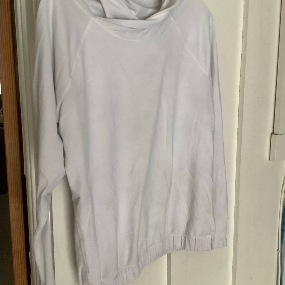 White Lululemon Pullover